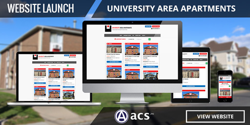 student apartments website design listing ua by acs web design and seo