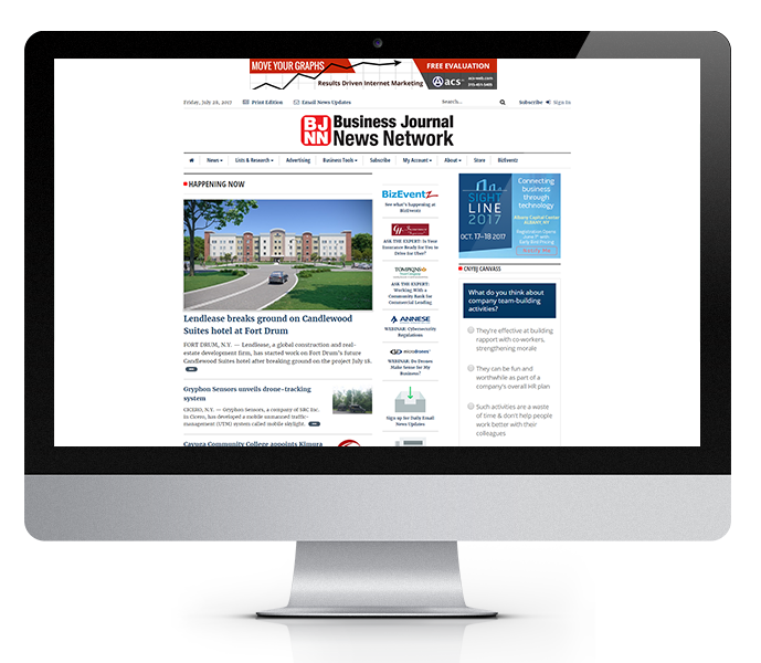 Ad Inventory Management System Business Journal | Responsive Website Design