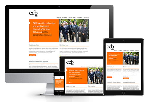 attorney website design responsive web design for ccb law by acs