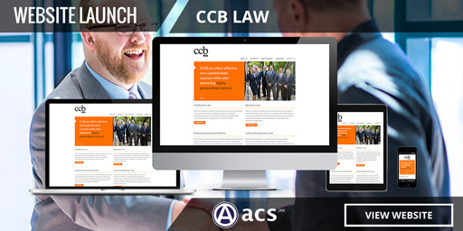 attorney website design for ccb law from acs web design and seo