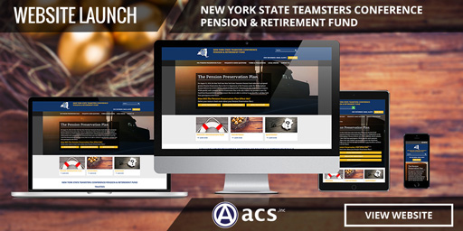 government website design teamsters listing from acs web design and seo