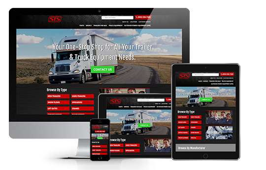 ecommerce website design responsive website design for sts by acs web design and seo