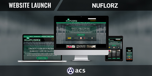 professional website design portfolio for nuflorz by acs web design and seo