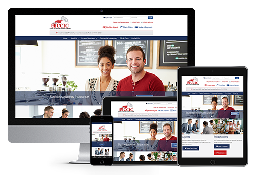 best insurance website design insurance website design ccic responsive from acs web design and seo
