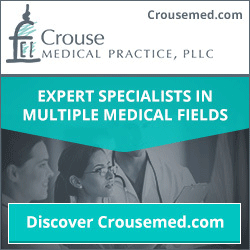 pay per click marketing services ppc advertising image of medical care marketing ad for crouse medical practice