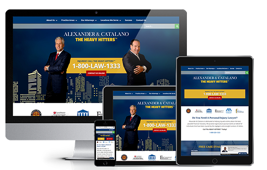website design syracuse legal website design alexander and catalano
