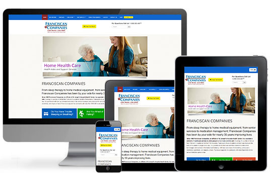 medical equipment online store website design overview franciscan companies