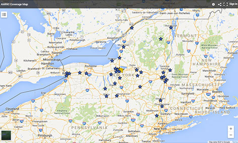 Custom Integrated Map Functions for your Website example map