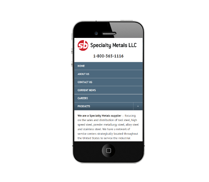 commercial industrial website phone