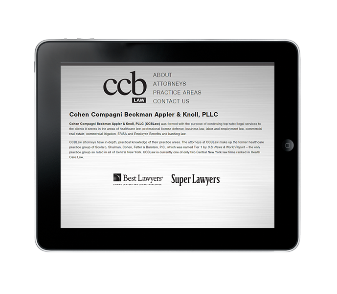 legal website design for ccb law landscape view from acs inc web design and seo 