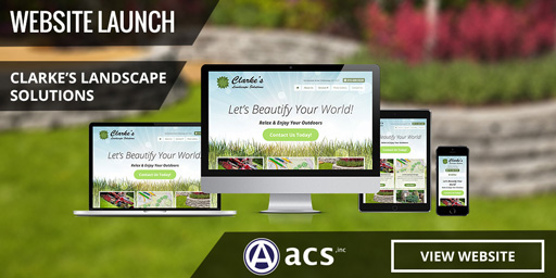 landscaping company web design