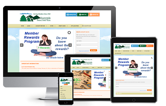 banking web site design