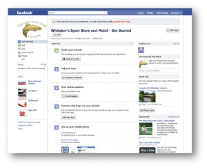 get started with facebook