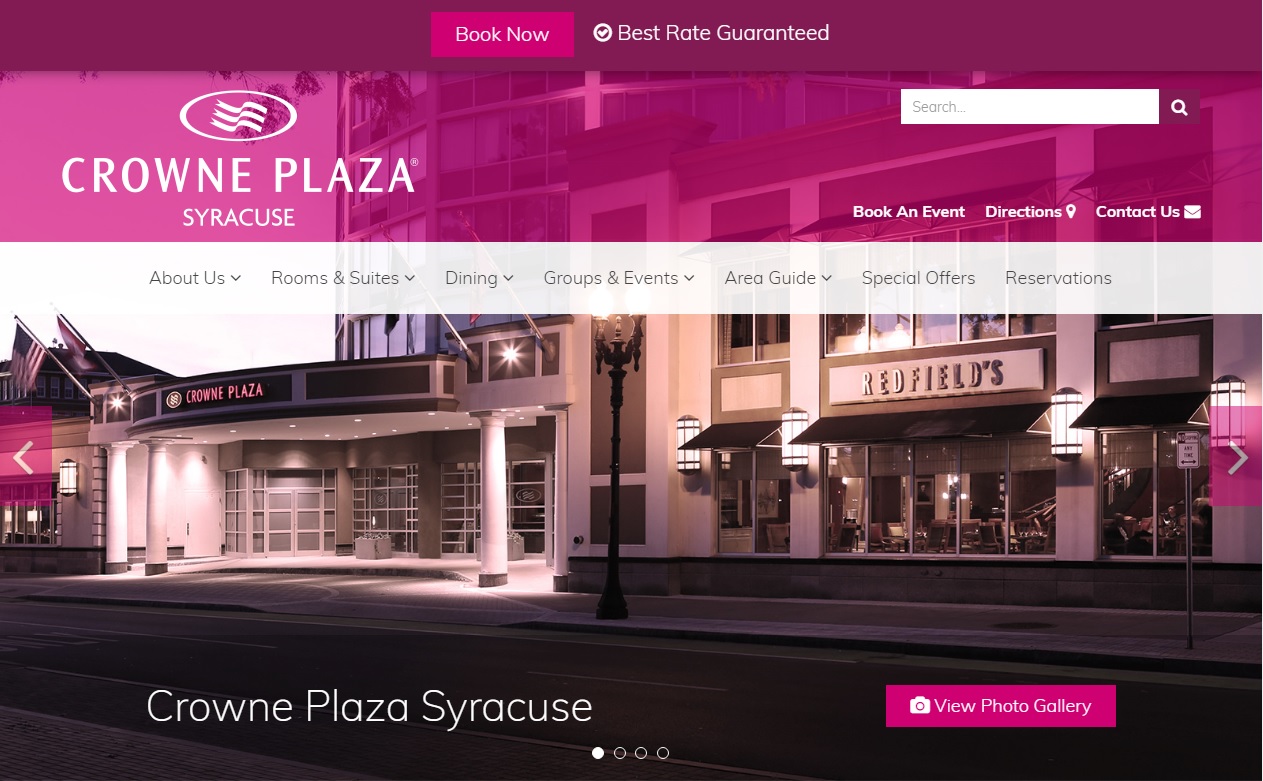 hotel website design attractive and custom design from acs inc web design and seo