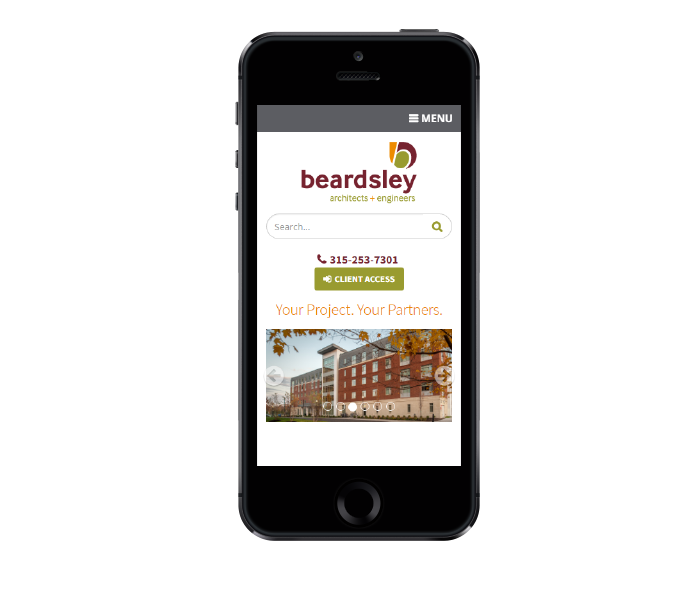 architecture website design mobile friendly of beardsley from acs inc web design and seo