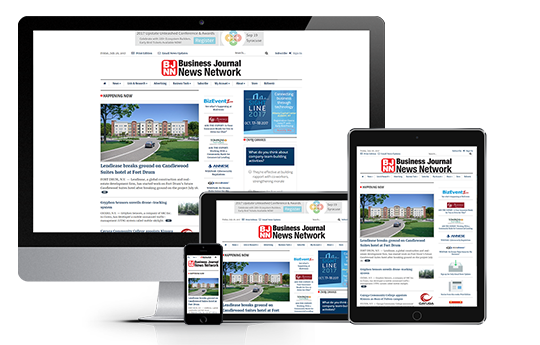 Business Journal Responsive Website Design