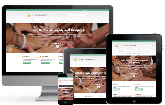 responsive healthcare website design
