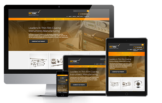 Responsive Website Design for Manufacturing Company