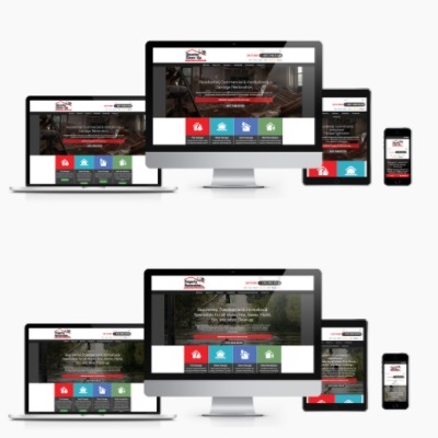 responsive website design alternate view of disaster clean up from acs web design and seo