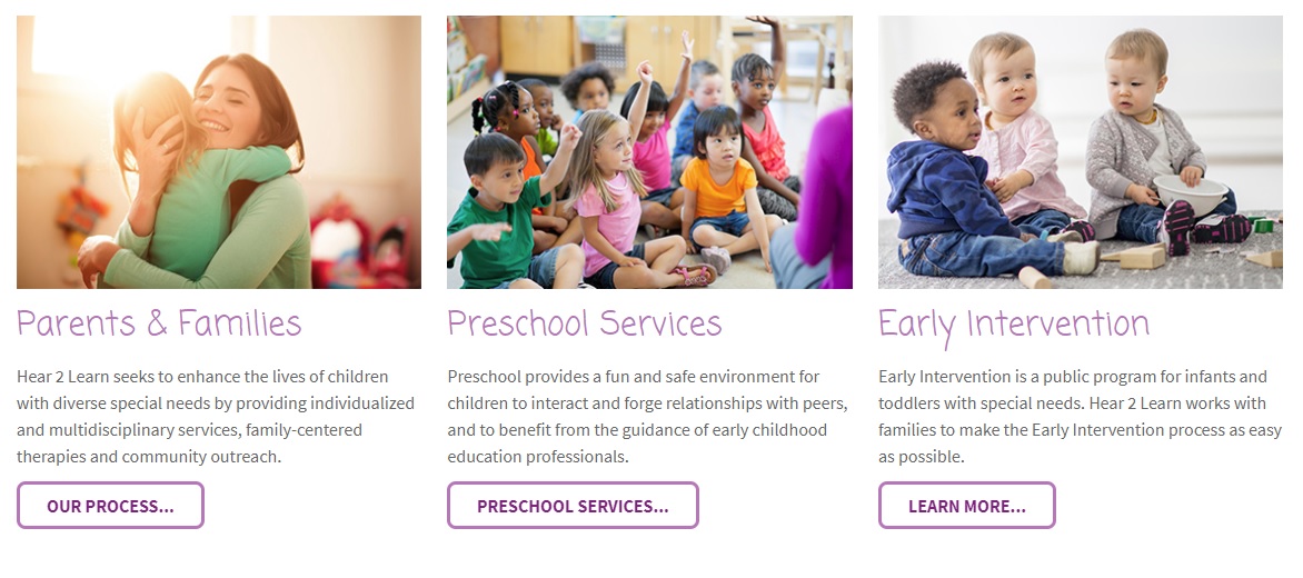 pediatric website design easier navigation from acs web design and seo