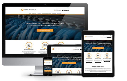 business website design responsive website design for cnybs from acs web design and seo
