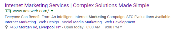 Pay per click marketing services - run ads on google for your business - syracuse ny