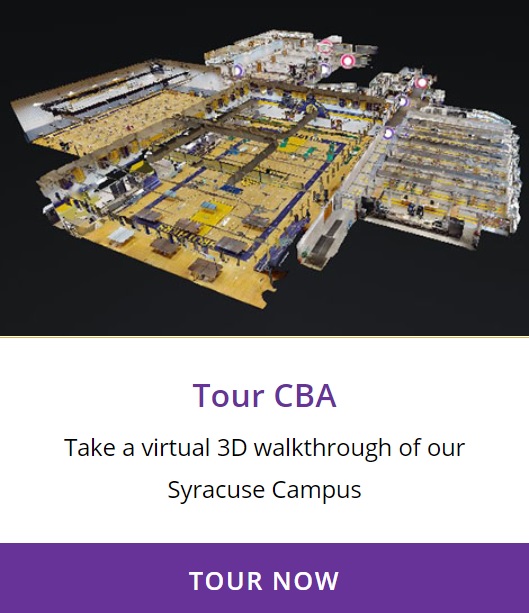 private school website design image of virtual school tour for cba