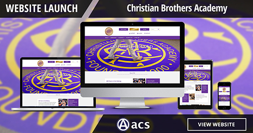 private school website design website launch christian brothers academy view website