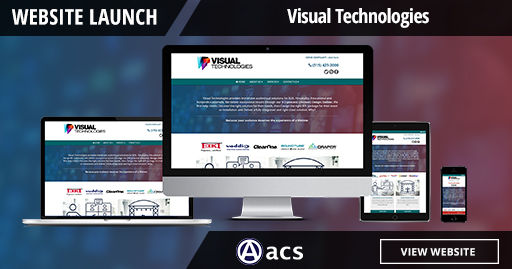 equipment dealer website design portfolio visual technologies from acs web design and seo