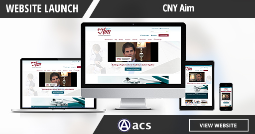 healthcare website design medical website design portfolio listing cny aim from acs web design and seo