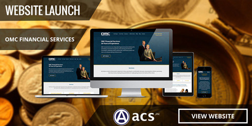 financial services web design image of omc financial services website design portfolio listing website launch view website