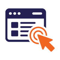 ai digital marketing service near syracuse ny from acs web design and seo mouse clicking website icon