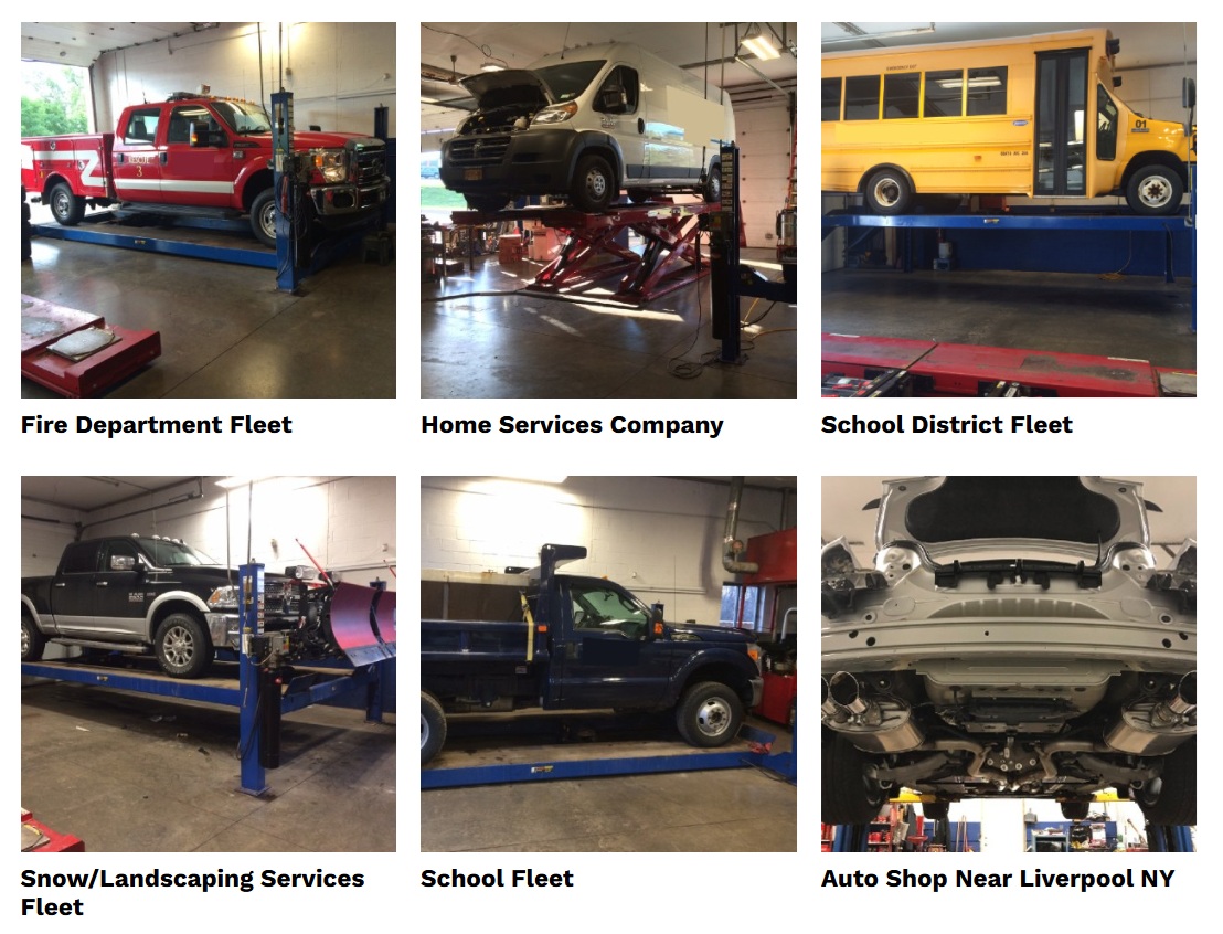 auto shop website design image gallery of repair services for fire department fleet home services company school district fleet snow landscaping services fleet school fleet and car