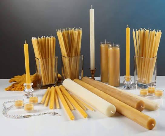 ecommerce web design church candle products