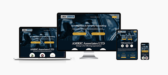 consultant web design by acs web design & SEO image of responsive website on multiple displays